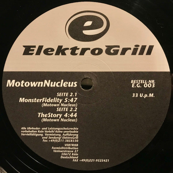 Motown Nucleus - Motown Nucleus | Good Plus (G+) Generic - TECHNO/ELECTRO / USED *GOOD+*
