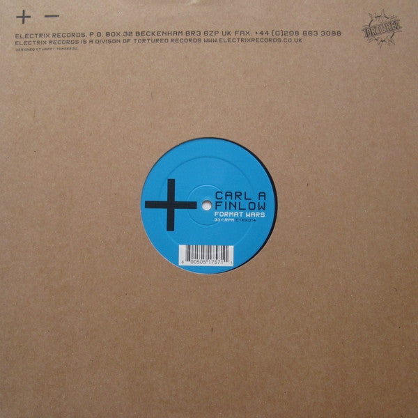 Carl A Finlow - Format Wars | Near Mint (NM) Near Mint (NM) - TECHNO/ELECTRO / USED *NEAR MINT*