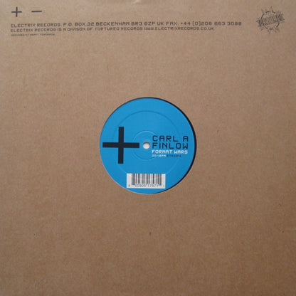 Carl A Finlow - Format Wars | Near Mint (NM) Near Mint (NM) - TECHNO/ELECTRO / USED *NEAR MINT*
