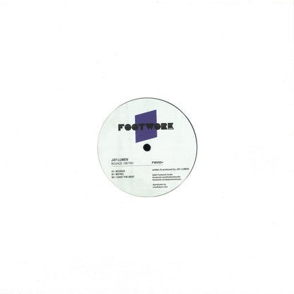 Jay Lumen - Bounce / Metro (BLUE VINYL 12" Footwork FW050) | NEW Mint (M) Mint (M) - TECHNO *NEW/COLOR*