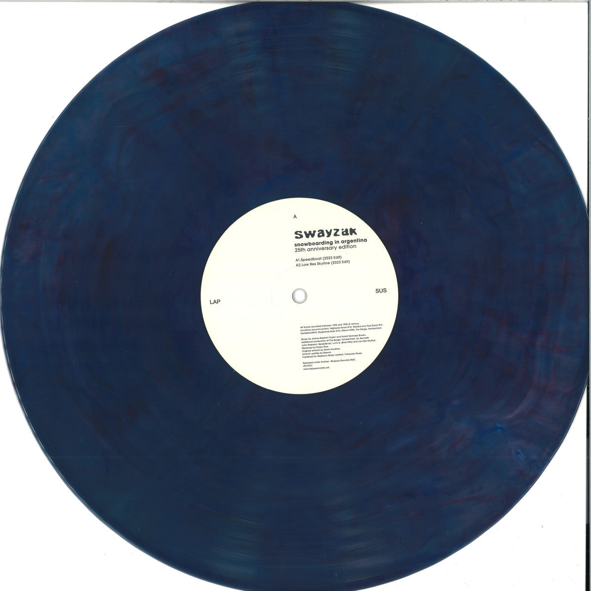 Swayzak - Snowboarding in Argentina (25th Anniversary Edition) (COLOR VINYL 3xLP Lapsus) | NEW - TECHNO *NEW/COLOR*
