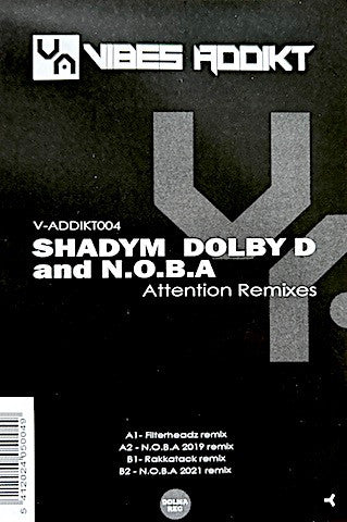 Shadym - Attention Remixes (PURPLE VINYL) | Mint (M) Mint (M) - TECHNO *NEW/COLOR*