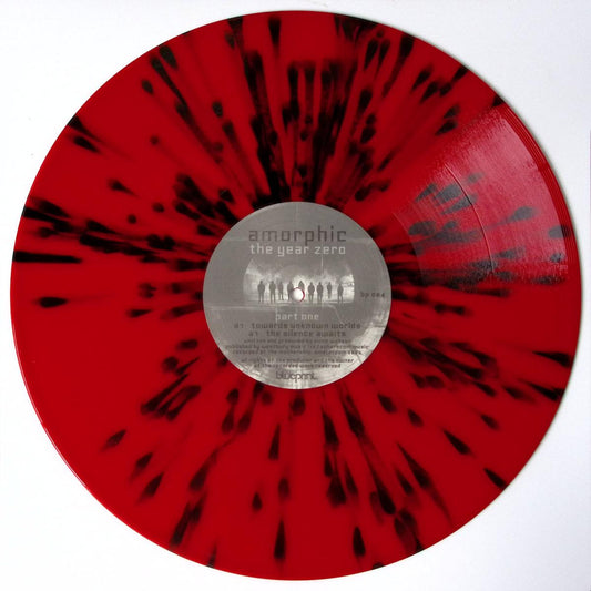Amorphic - The Year Zero Part One (RED/BLACK SPLATTER VINYL 12" Blueprint) | NEW Mint (M) Mint (M) - TECHNO *NEW/COLOR*