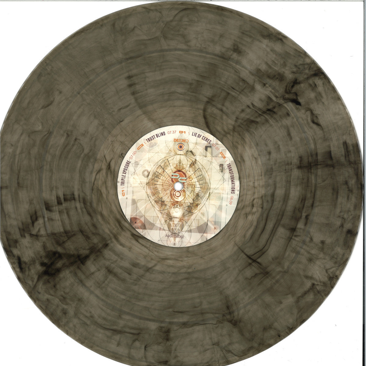Dan Curtin - The 4 Lights (MARBLED VINYL 2x12" De:Tuned) | NEW Mint (M) Mint (M) - TECHNO *NEW/COLOR*