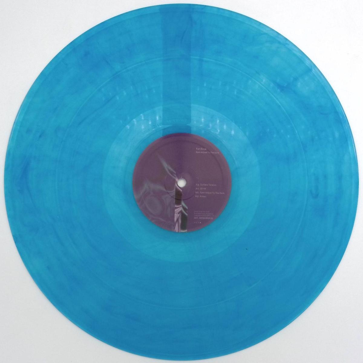 Yan Cook - Eyes Adjust To The Dark (BLUE MARBLED VINYL 12" ARTS) | NEW - TECHNO *NEW/COLOR*