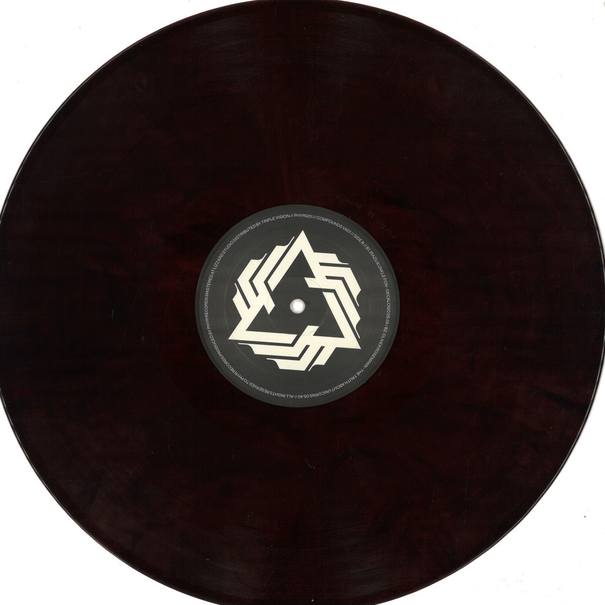 Various - (PRESALE 10/9/26) Compounds (RED VINYL 12" Phyr PHYR001) | NEW - TECHNO *NEW/COLOR*