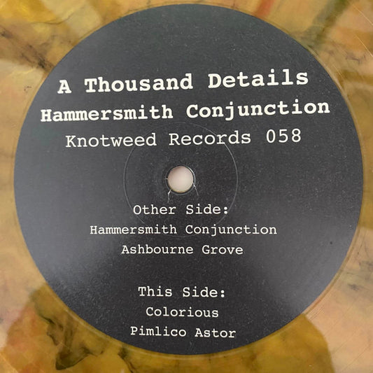 Hammersmith Conjunction (COLOR VINYL) | Mint (M) Generic - TECHNO *NEW/COLOR*