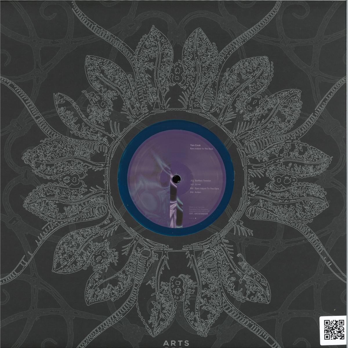 Yan Cook - Eyes Adjust To The Dark (BLUE MARBLED VINYL 12" ARTS) | NEW - TECHNO *NEW/COLOR*