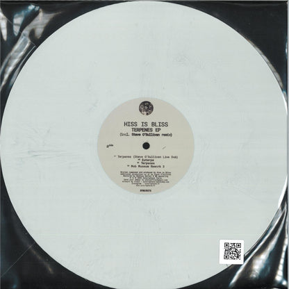 Hiss Is Bliss - (PRESALE 08/04/26) Terpenes EP (GRAY VINYL 12" Syncrophone Records SYNCRO73) | NEW Mint (M) Mint (M) - TECHNO *NEW/COLOR*