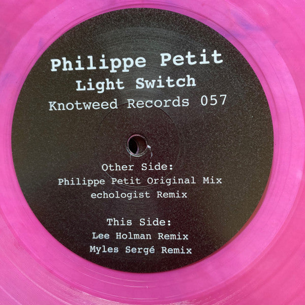 Philippe Petit (4) - Light Switch E.P. | Mint (M) Mint (M) - TECHNO *NEW/COLOR*