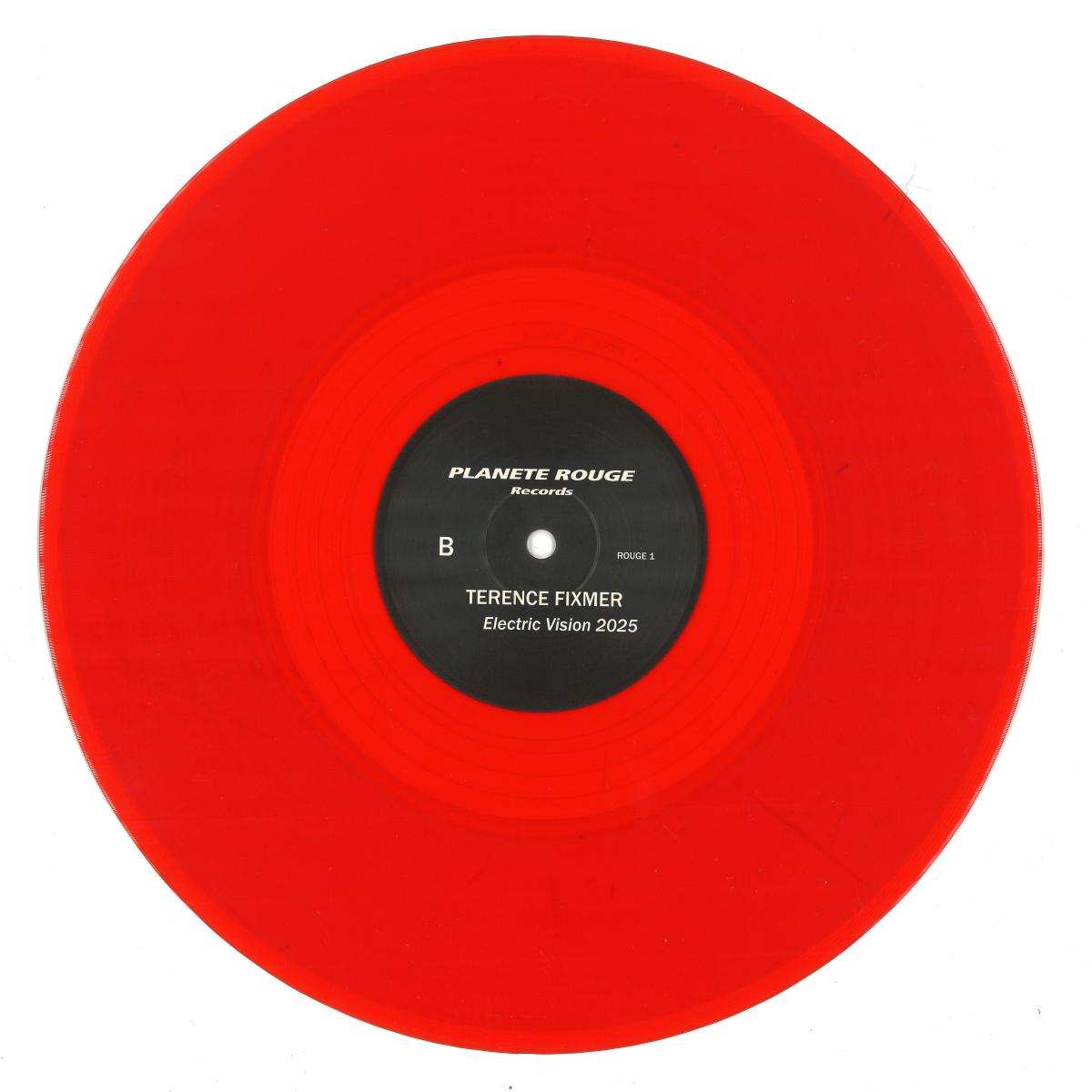 Terence Fixmer - Electrostatic 2025 / Electric Vision 2025 (RED VINYL 12" Planete Rouge) | NEW - TECHNO *NEW/COLOR*
