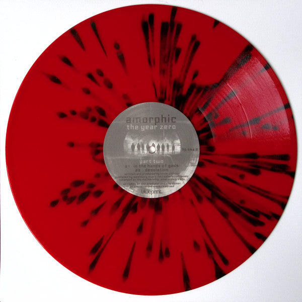 The Year Zero Part Two (Red Black Splatter Vinyl 12") | Mint (M) Mint (M) - TECHNO *NEW/COLOR*