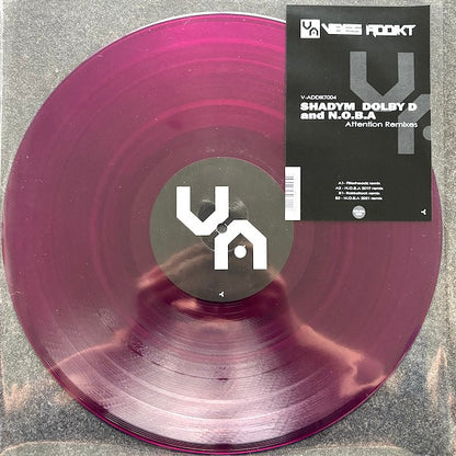 Shadym - Attention Remixes (PURPLE VINYL) | Mint (M) Mint (M) - TECHNO *NEW/COLOR*