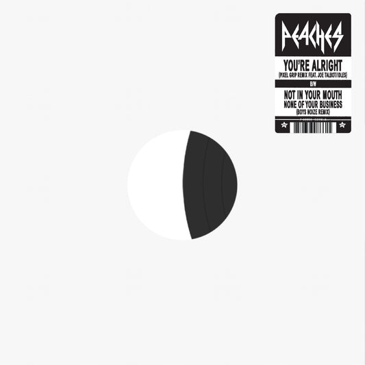 Peaches - (PRESALE 11/20/26) Peaches Remix - Pixel Grip b/w Boys Noize (SINGLE LTD VINYL 12") | NEW - TECHNO *NEW/COLOR*