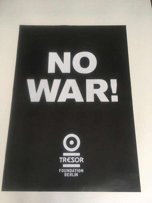 TRESOR - NOWAR POSTER (23.4 X 33.1 INCHES) | Mint (M) Mint (M) - TECHNO *NEW*