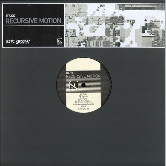 Itako - Recursive Motion (VINYL 12" Sonic Groove SG25103 2025) | NEW - TECHNO *NEW*