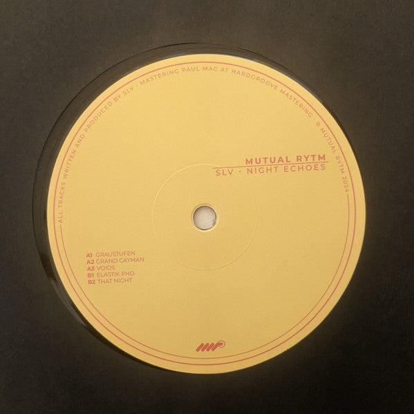 Night Echoes (VINYL) | - TECHNO *NEW*