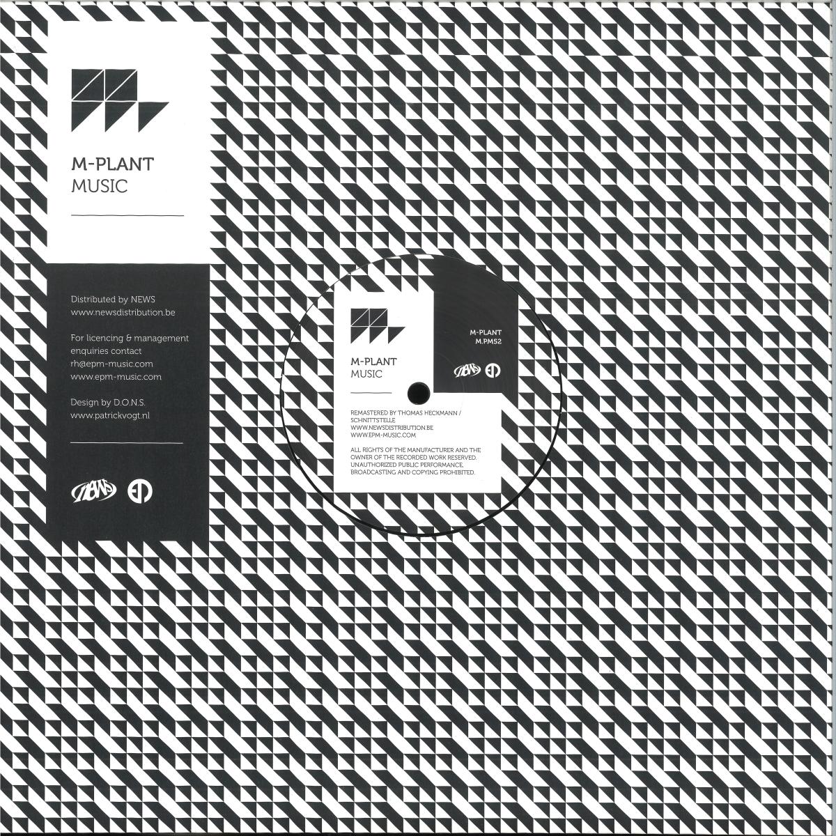 Robert Hood - Spectra (VINYL 12" M-Plant MPM52) | NEW Mint (M) Mint (M) - TECHNO *NEW*