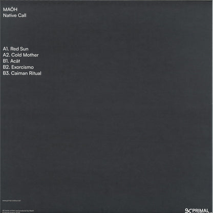 Maōh - Native Call (VINYL 12" Primal Instinct) | NEW Mint (M) Mint (M) - TECHNO *NEW*