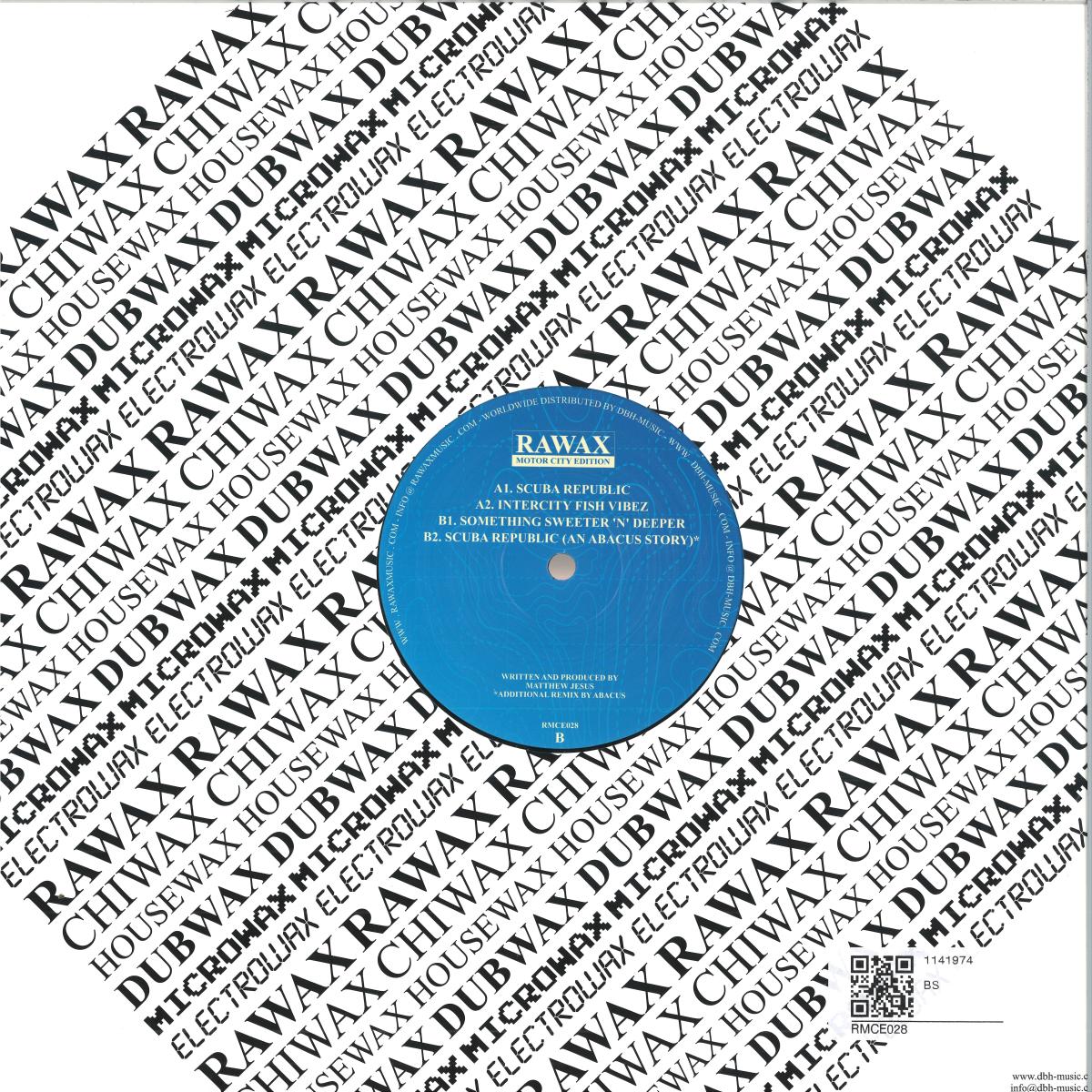 Black Eyes - Ocean Floor Funk (VINYL 12" Rawax Motor City Edition) | NEW Mint (M) Mint (M) - TECHNO *NEW*