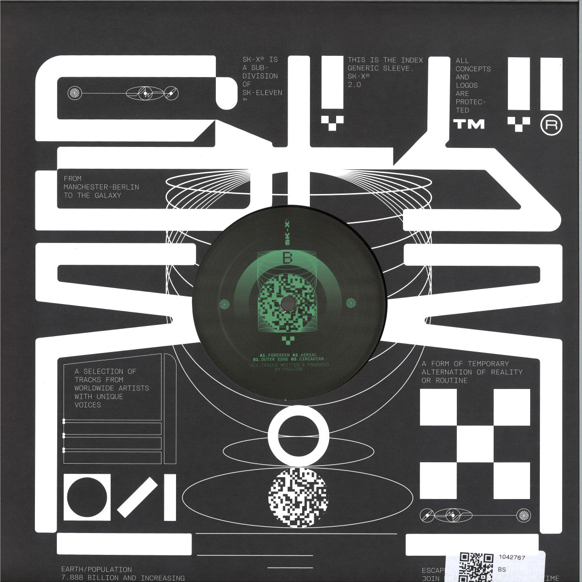 Phalcon - Aerial (VINYL 12" SK_Eleven) | NEW - TECHNO *NEW*