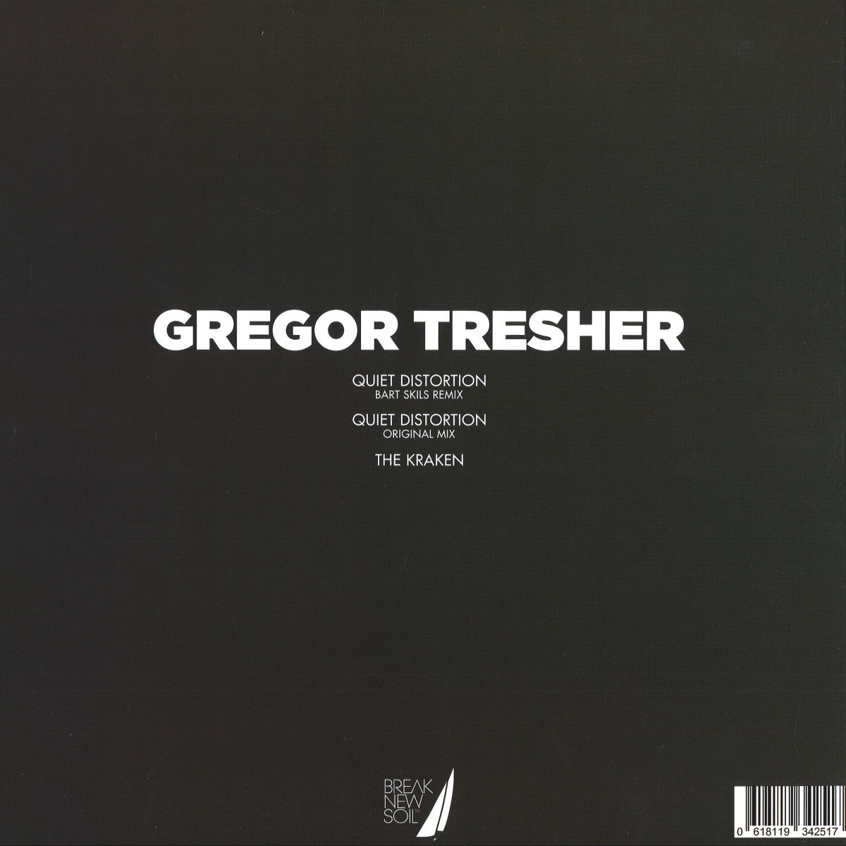 Gregor Tresher - Quiet Distortion (VINYL 12" Break New Soil BNS083 2023) | - TECHNO *NEW*