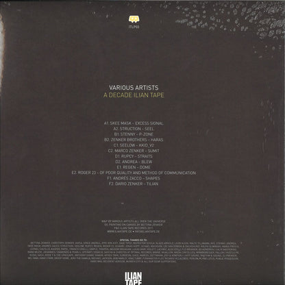 Various - A Decade Ilian Tape (VINYL 3x12" Ilian Tape) | NEW - TECHNO *NEW*