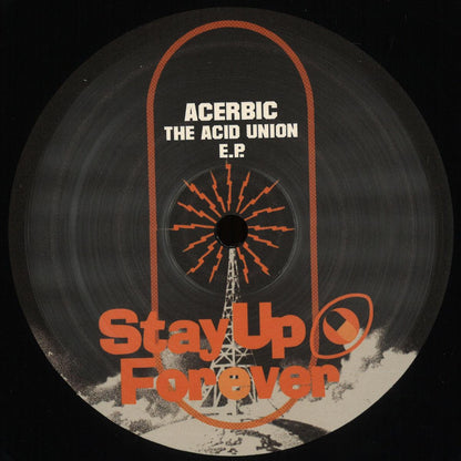 Acerbic - (PRESALE 10/9/26) The Acid Union (VINYL 12" Stay Up Forever) | NEW - TECHNO *NEW*