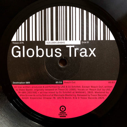 Globus Trax (VINYL) | Mint (M) Mint (M) - TECHNO *NEW*