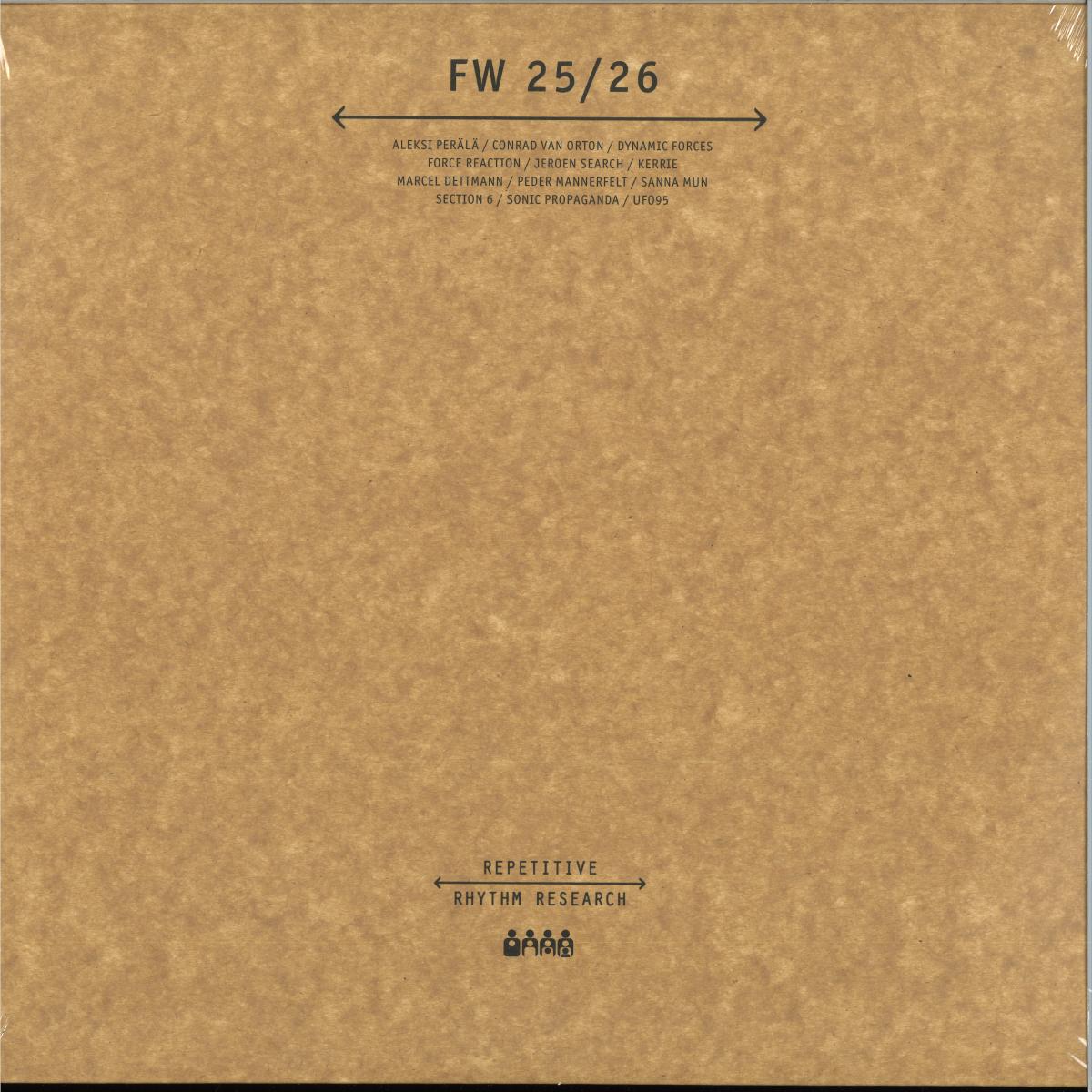 Various - FW 25/26 (VINYL 3xLP Repetitive Rhythm Research RRR016 2025) | NEW - TECHNO *NEW*