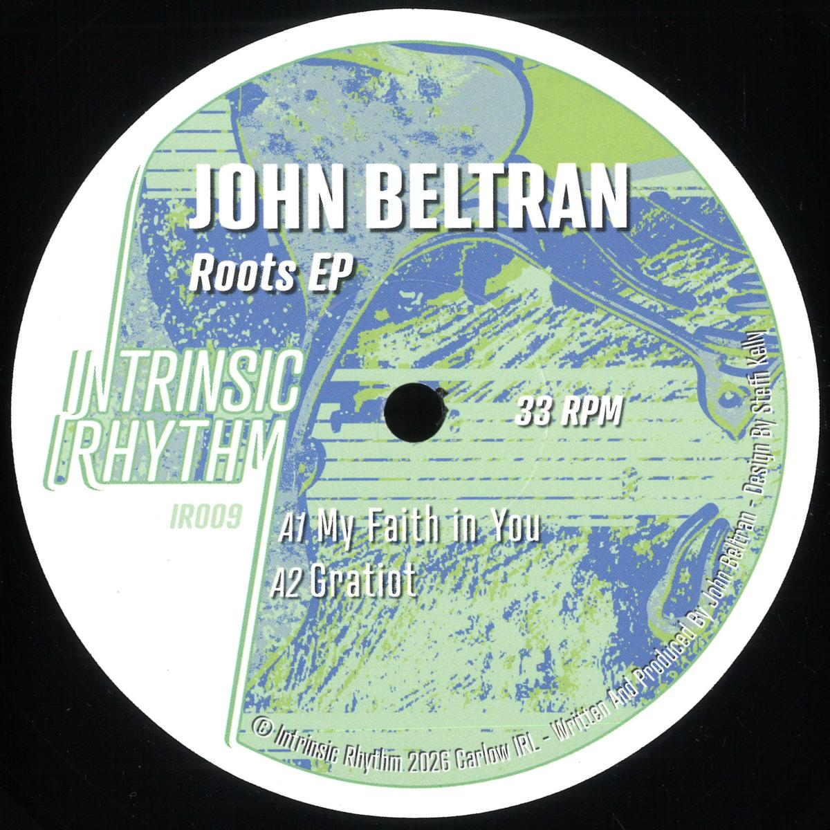 John Beltran - Roots (VINYL 12" Intrinsic Rhythm) | NEW - TECHNO *NEW*