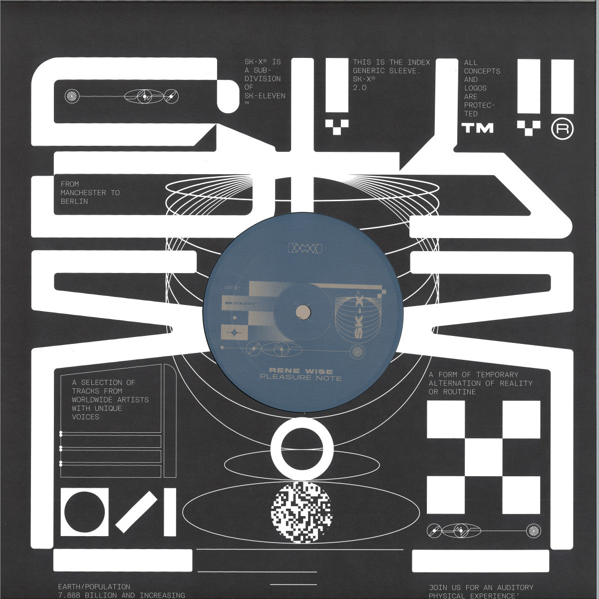 Rene Wise - Pleasure Note (VINYL 12" SK_Eleven) | NEW Mint (M) Mint (M) - TECHNO *NEW*