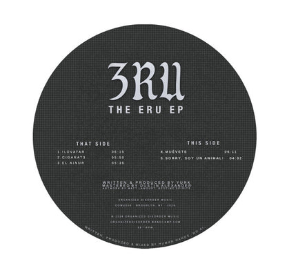 3RU - The ERU EP (VINYL) | Mint Mint - TECHNO *NEW*