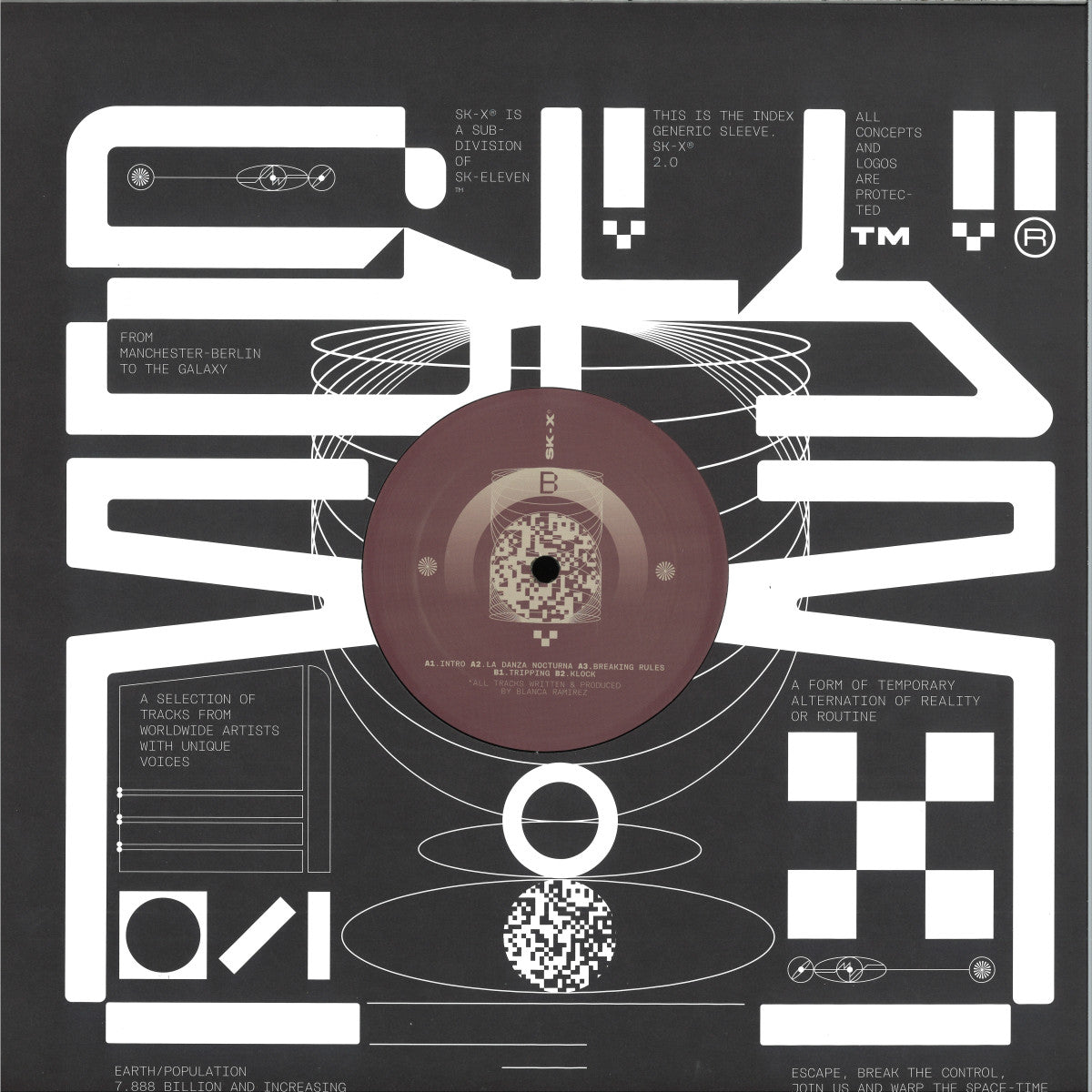 BLANKA - Breaking Rules (VINYL 12" SK_Eleven) | NEW - TECHNO *NEW*