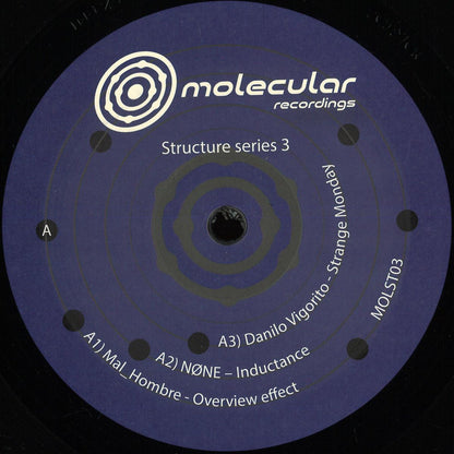 Various - (PRESALE 09/01/26) Structure Series 3 (VINYL 12" Molecular) | NEW - TECHNO *NEW*