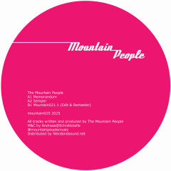 Memorandum (PRE-ORDER 6/20/25)(VINYL) | Mint (M) Mint (M) - TECHNO *NEW*