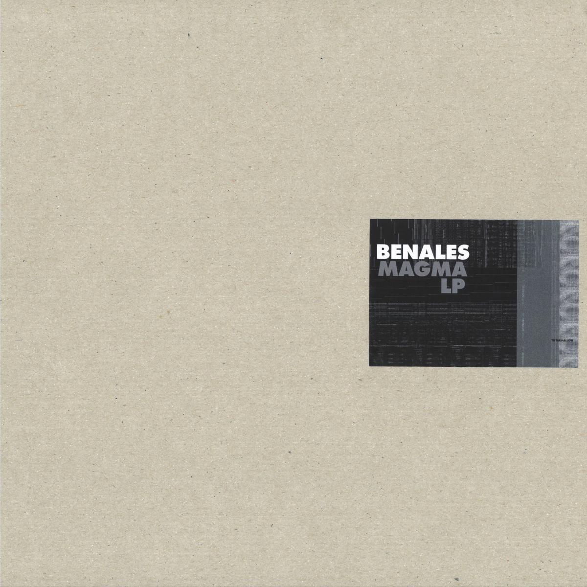 Benales - Magma (VINYL 2xLP + LATHE CUT 12" TH Tar Hallow) | NEW - TECHNO *NEW*