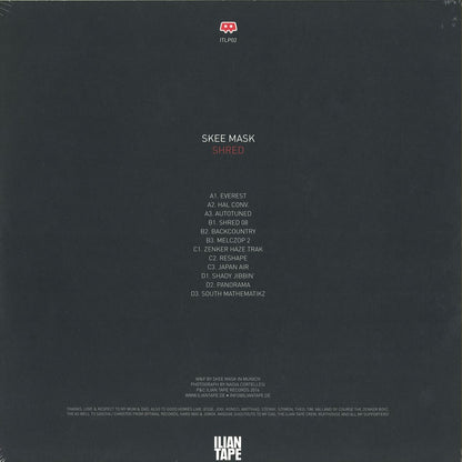 Skee Mask - Shred (VINYL 2xLP Ilian Tape ITLP02 2025) | Mint (M) Mint (M) - TECHNO *NEW*