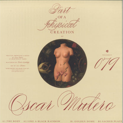 Oscar Mulero - (PRESALE 10/9/26) Part Of A Physical Creation (VINYL 12" Pole) | NEW - TECHNO *NEW*