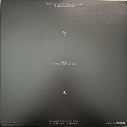El Retorno De Saturno (VINYL) | Mint (M) Mint (M) - TECHNO *NEW*