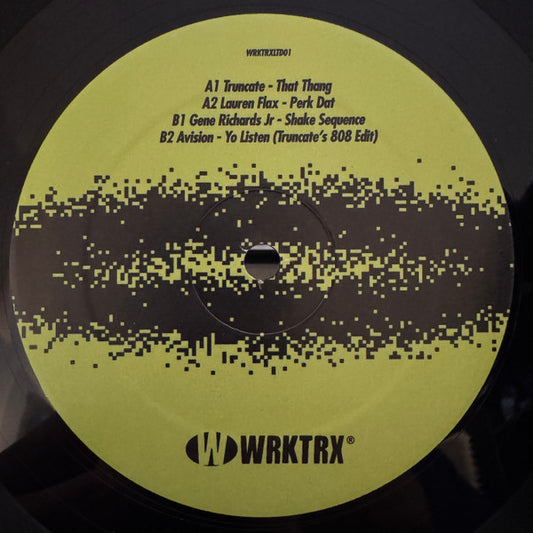 WRKTRXLTD01 (VINYL) | Mint (M) Generic - TECHNO *NEW*