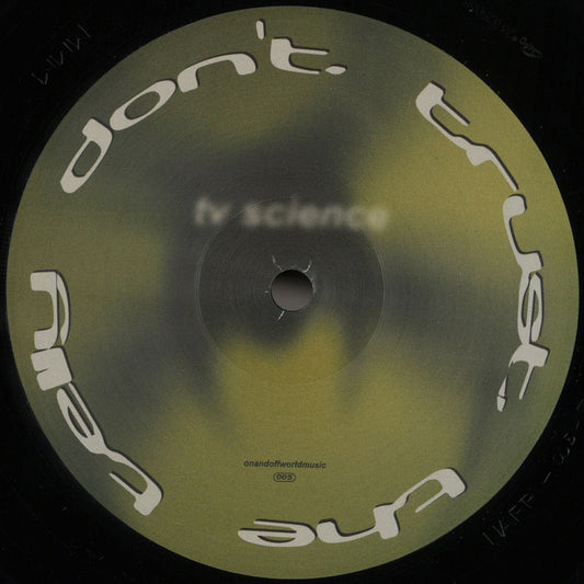 ANF - TV Science (VINYL 12" NAFF) | NEW - TECHNO *NEW*
