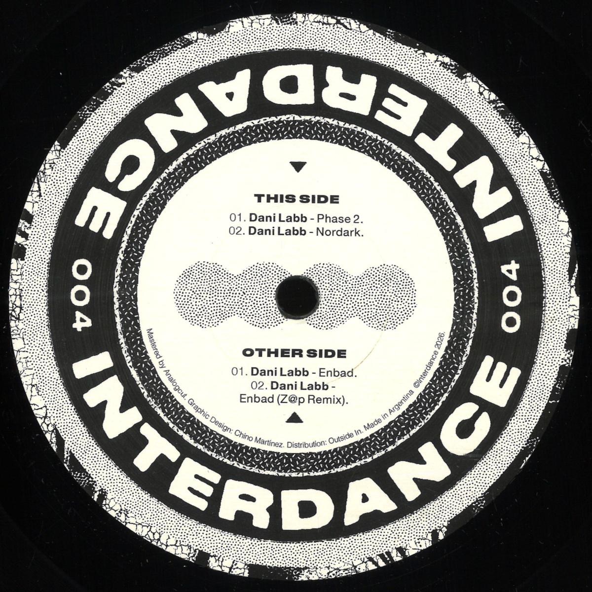 Dani Labb - (PRESALE 09/15/26) Interdance 004 (VINYL 12" Interdance) | NEW - TECHNO *NEW*