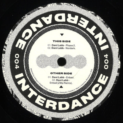 Dani Labb - (PRESALE 09/15/26) Interdance 004 (VINYL 12" Interdance) | NEW - TECHNO *NEW*