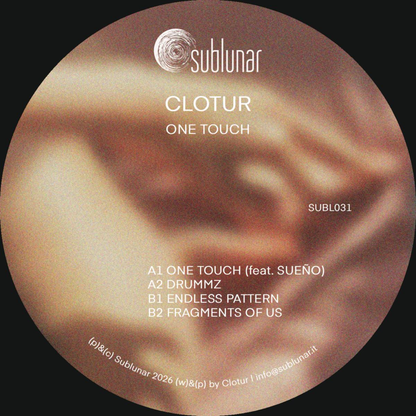 Clotur - One Touch (VINYL) | Mint (M) Mint (M) - TECHNO *NEW*