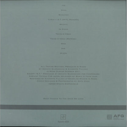 Voices From The Lake - Voices From The Lake (2023 Edition) (VINYL 4x12" Spazio Disponibile SPAZIO025 2026) | NEW Mint (M) Mint (M) - TECHNO *NEW*