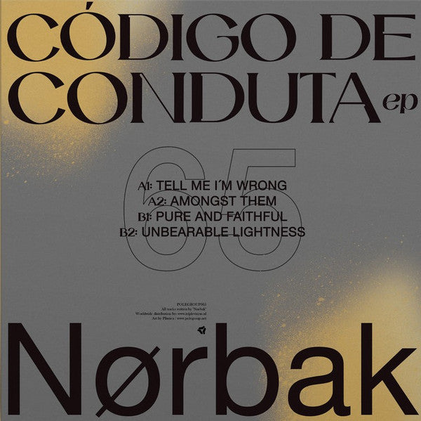 Nørbak - Código de Conduta EP | Mint (M) Mint (M) - TECHNO *NEW*