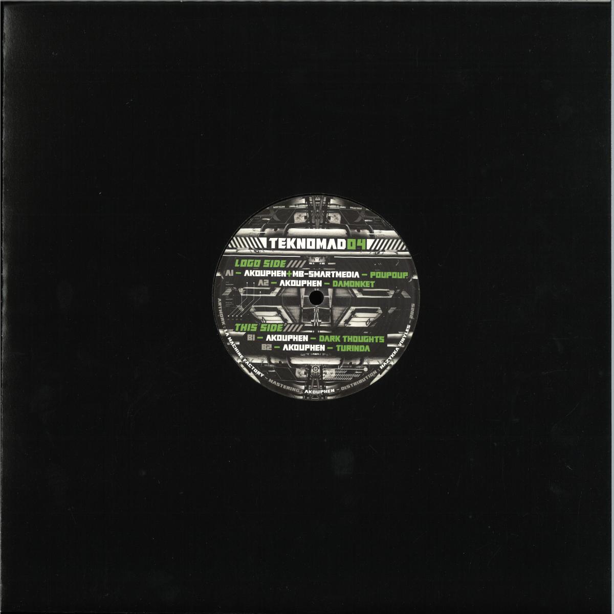 Akouphen - Teknomad 04 (VINYL 12" Teknomad) | NEW - TECHNO *NEW*