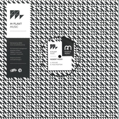 Robert Hood - Psychic / Pole Position (VINYL 12" M-Plant) | NEW Mint (M) Mint (M) - TECHNO *NEW*
