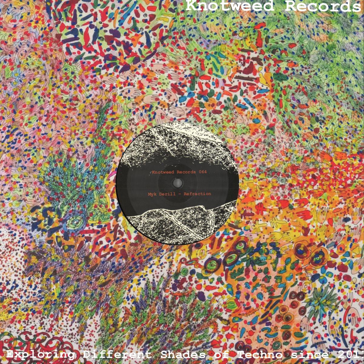 Myk Derill - (PRESALE 10/1/26) Refraction (VINYL 12" Knotweed) | NEW - TECHNO *NEW*